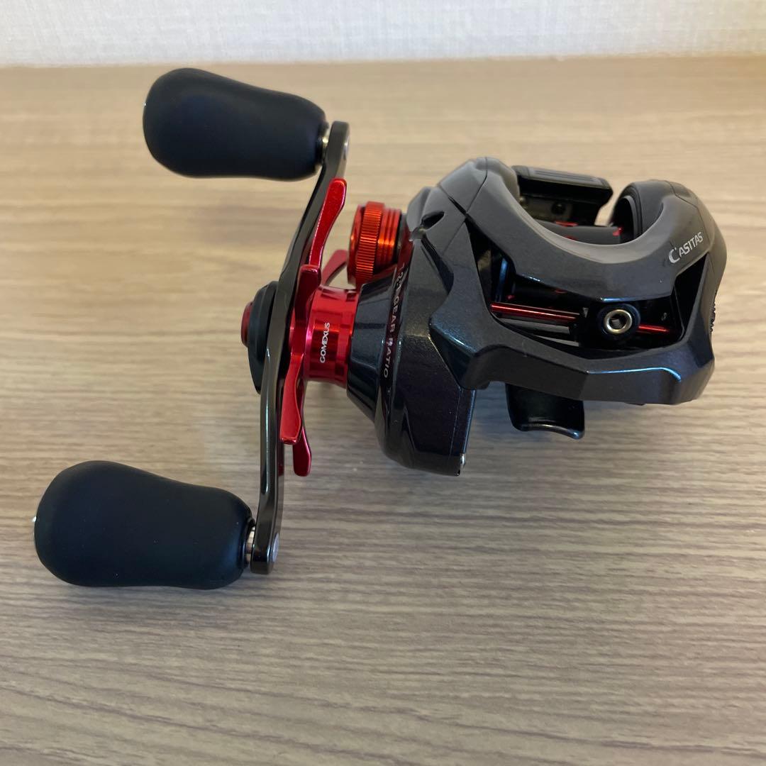 カシータスMGL100HG　ベイトリール　SLX　スコーピオン　メタニウム