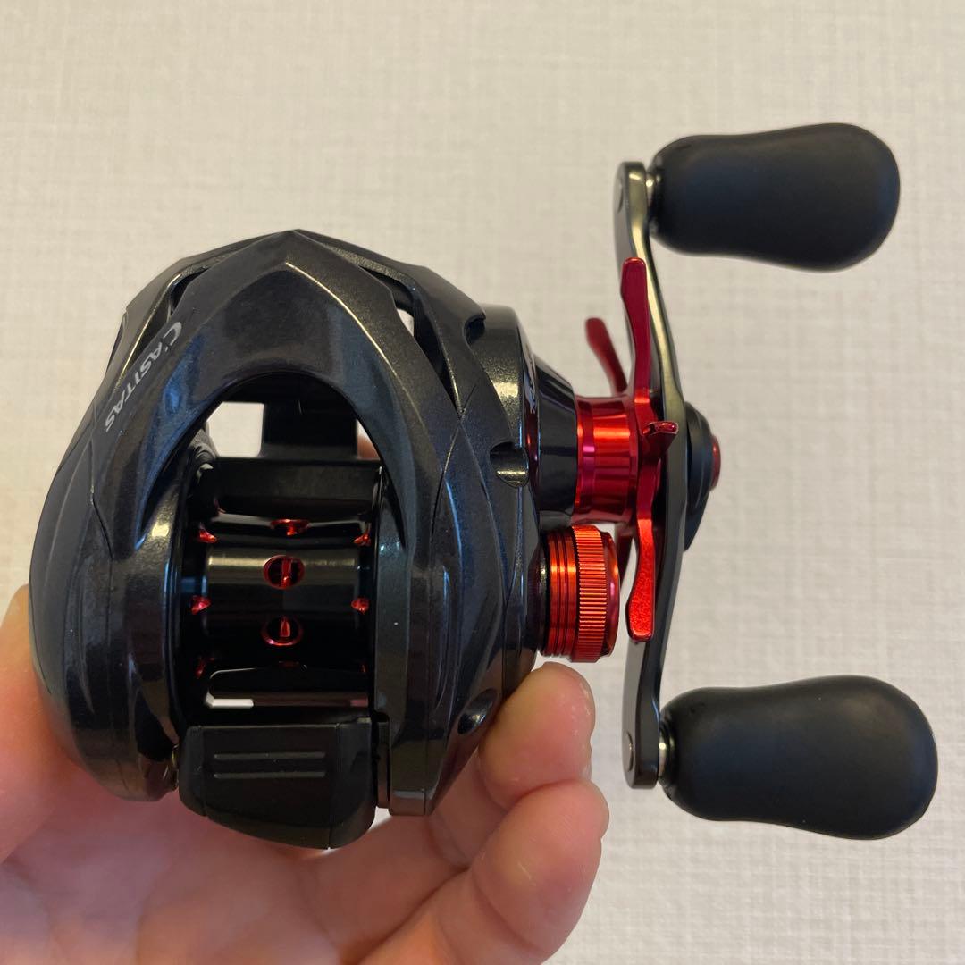 カシータスMGL100HG　ベイトリール　SLX　スコーピオン　メタニウム