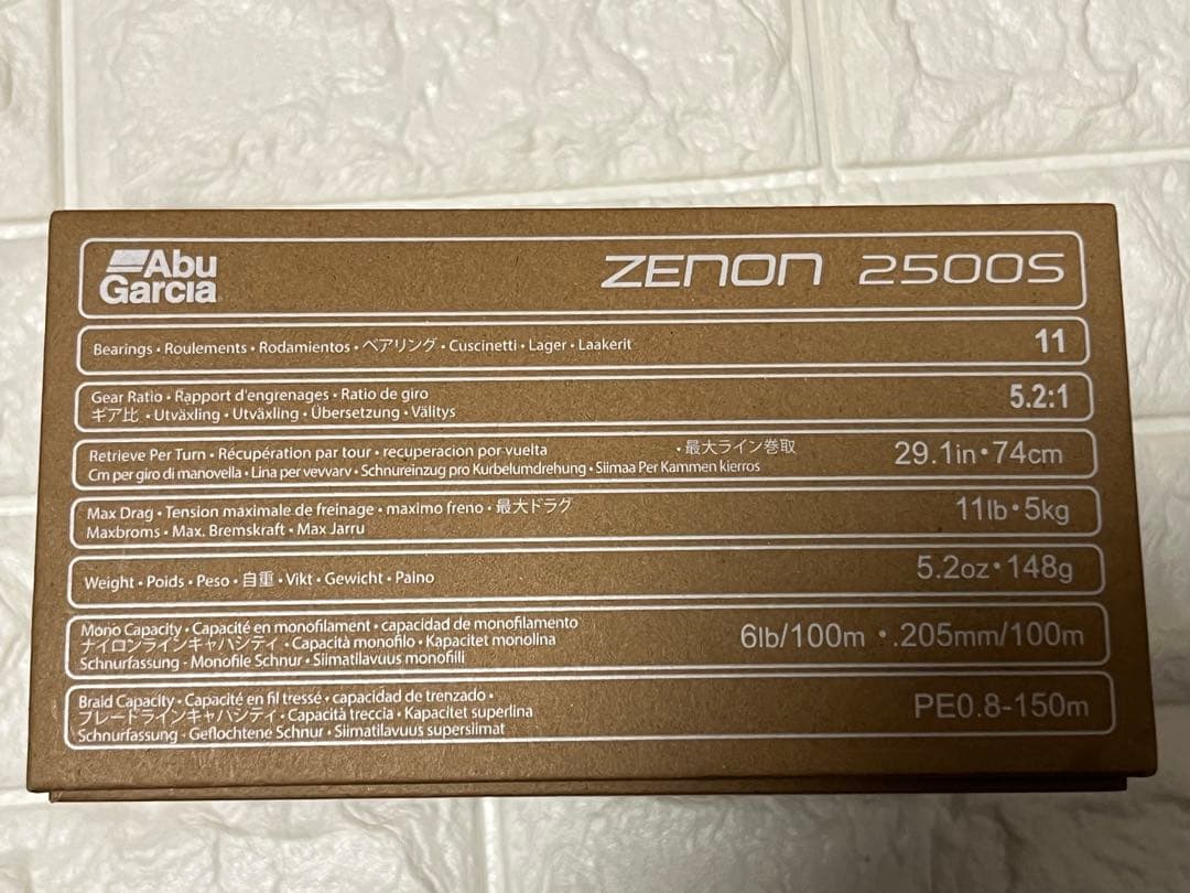 【新品未使用】 Abu Garciaアブ ガルシアZENON ゼノン2500S