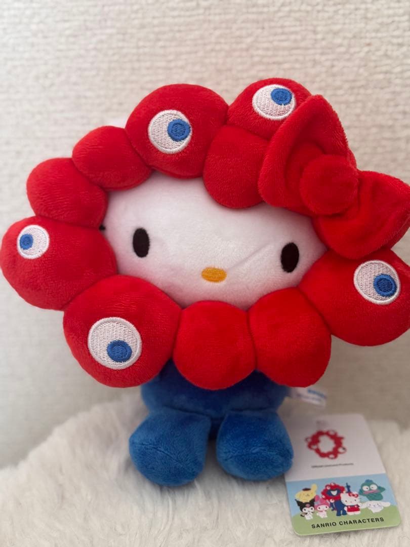 【全種類】【販売終了品】ミャクミャク×サンリオコラボ　ぬいぐるみセット　Mサイズ