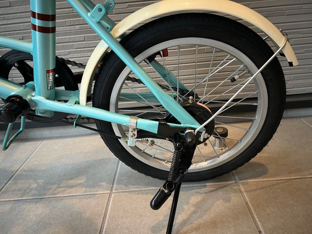 【たのメル便限定】16インチ折りたたみ式自転車 f