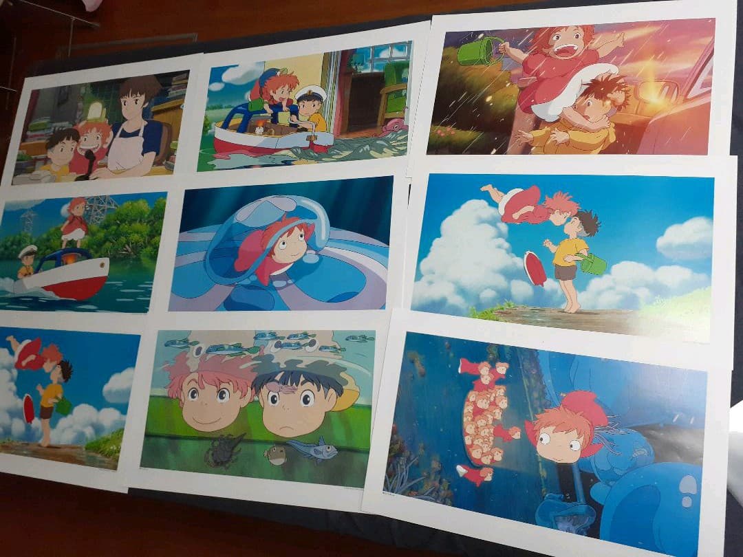 【16】崖の上のポニョ　作品集ジブリカレンダーGBL　収集完了