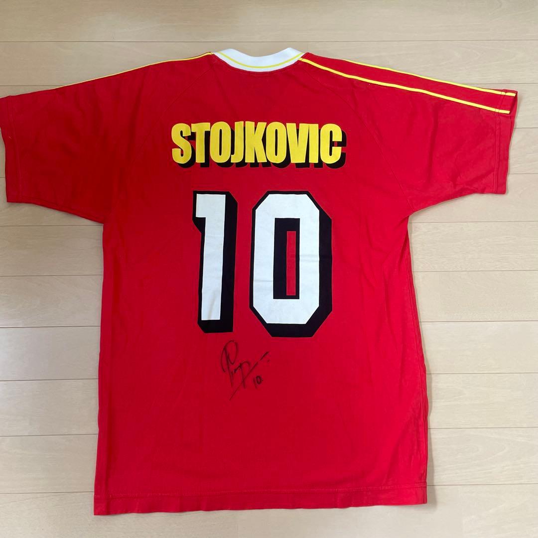 名古屋グランパスエイト　ストイコビッチ　ピクシー　サイン入り