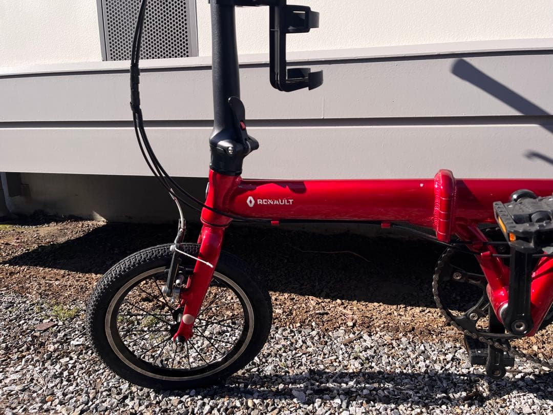 ルノー ウルトラライト7 ギア3段 折り畳み自転車 輪行バッグとチューブ付き