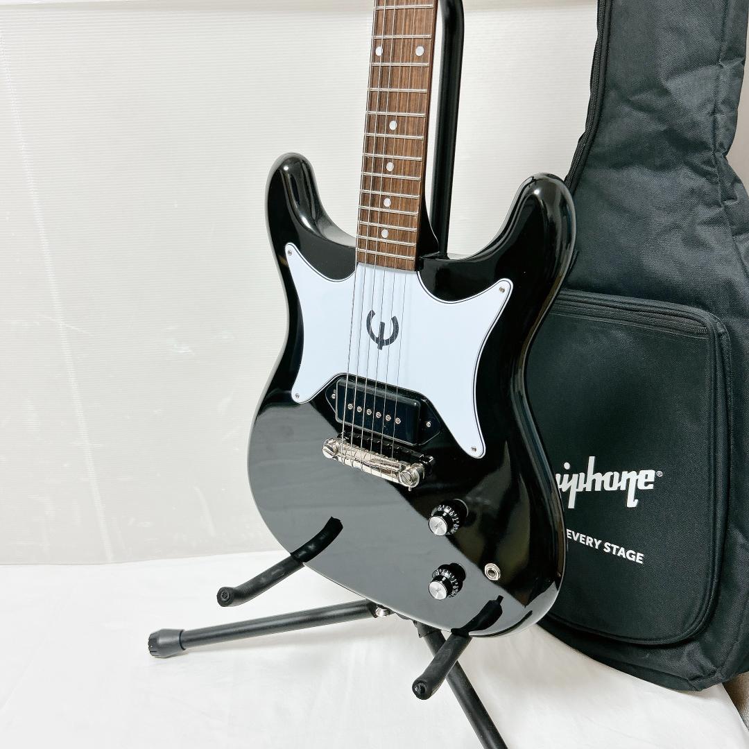 美品 Epiphone エピフォン Coronet ebony ギター ブラック