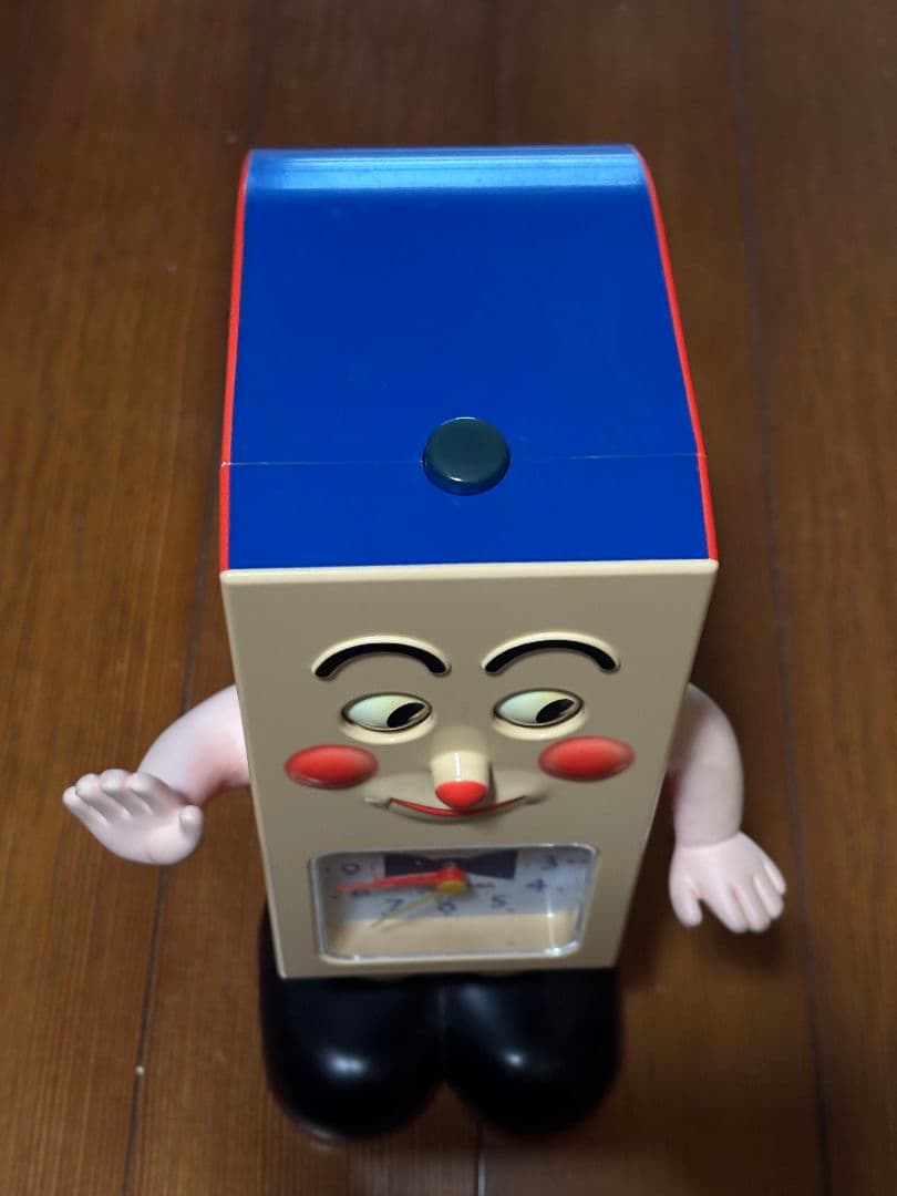 【新品・箱・取説・保証書有】ポンキッキーズ 目覚まし時計 Pちゃん P-chan