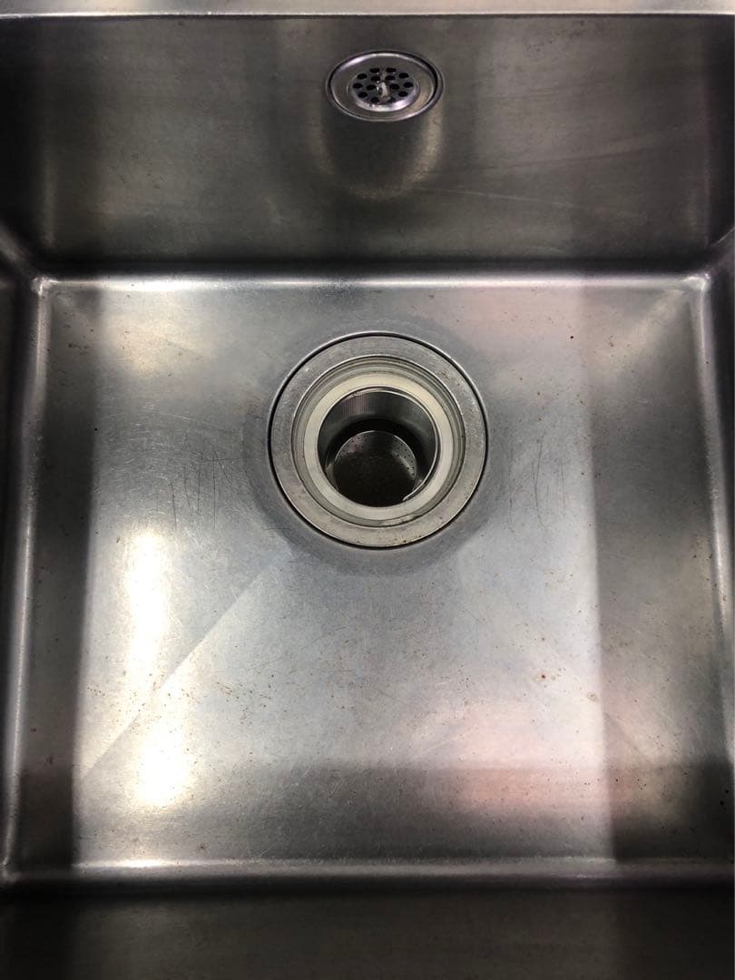 ☆地域限定送料無料☆工場整備品☆ソイルドシンク　幅1530 ステンレス　業務用