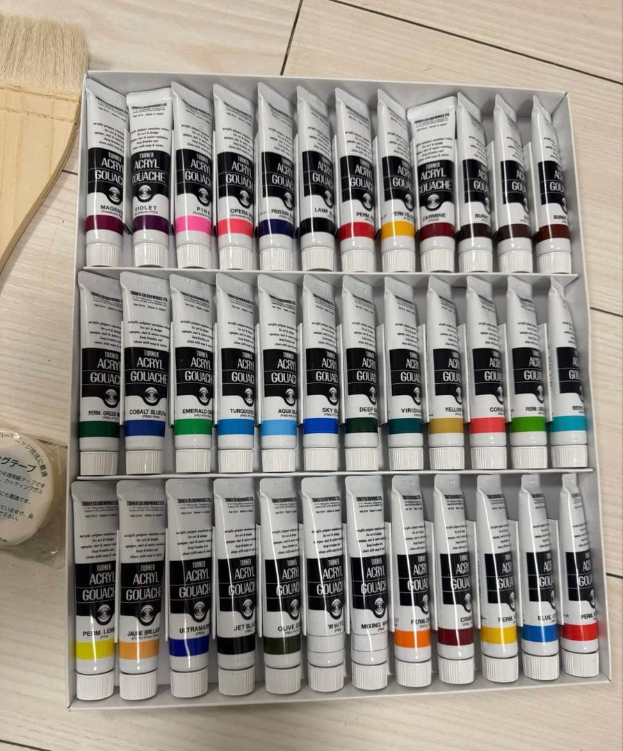 アクリル画材セット