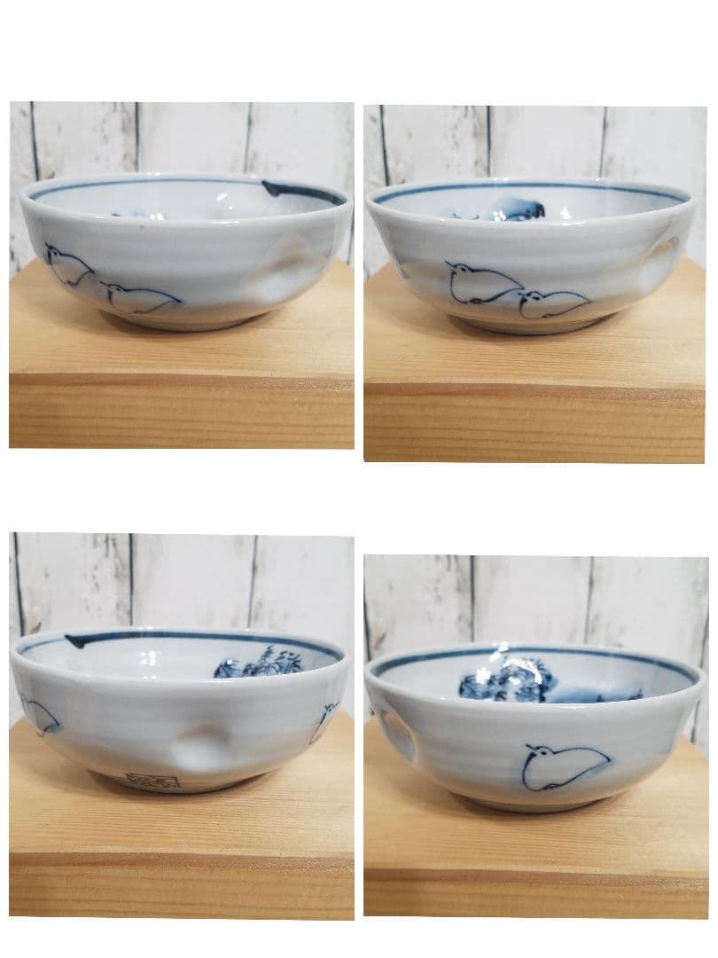 【新品/未使用】六齋窯 村田幸之介 山水 小鉢揃え　5客