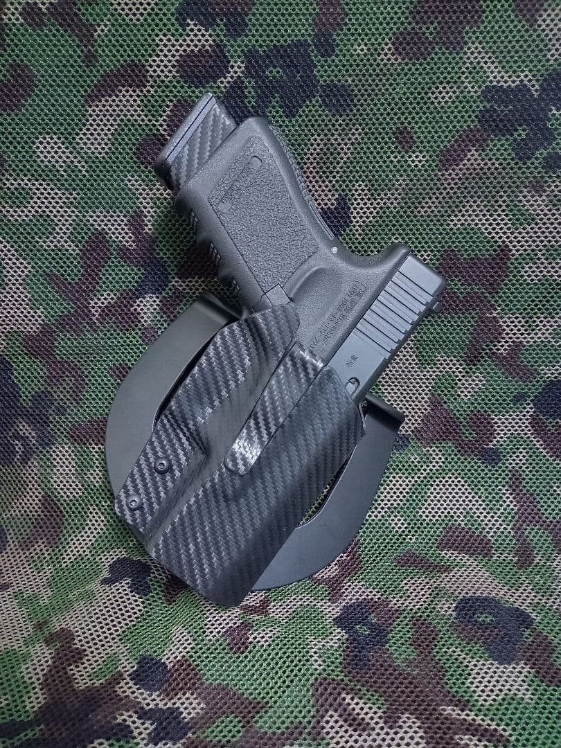 グロック23F(KSC製ガスガン：ジャンク品)&専用ホルスター