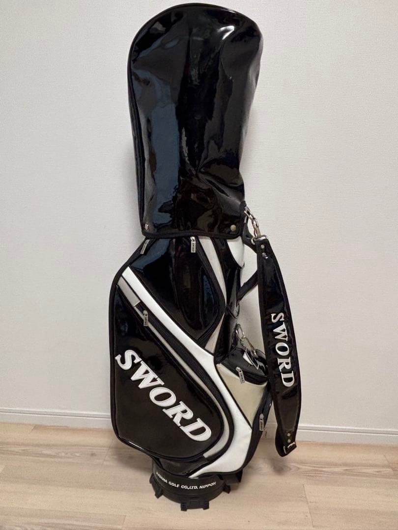 【◎送料無料】 SWORD ゴルフバッグ•キャディーバッグ　ブラック