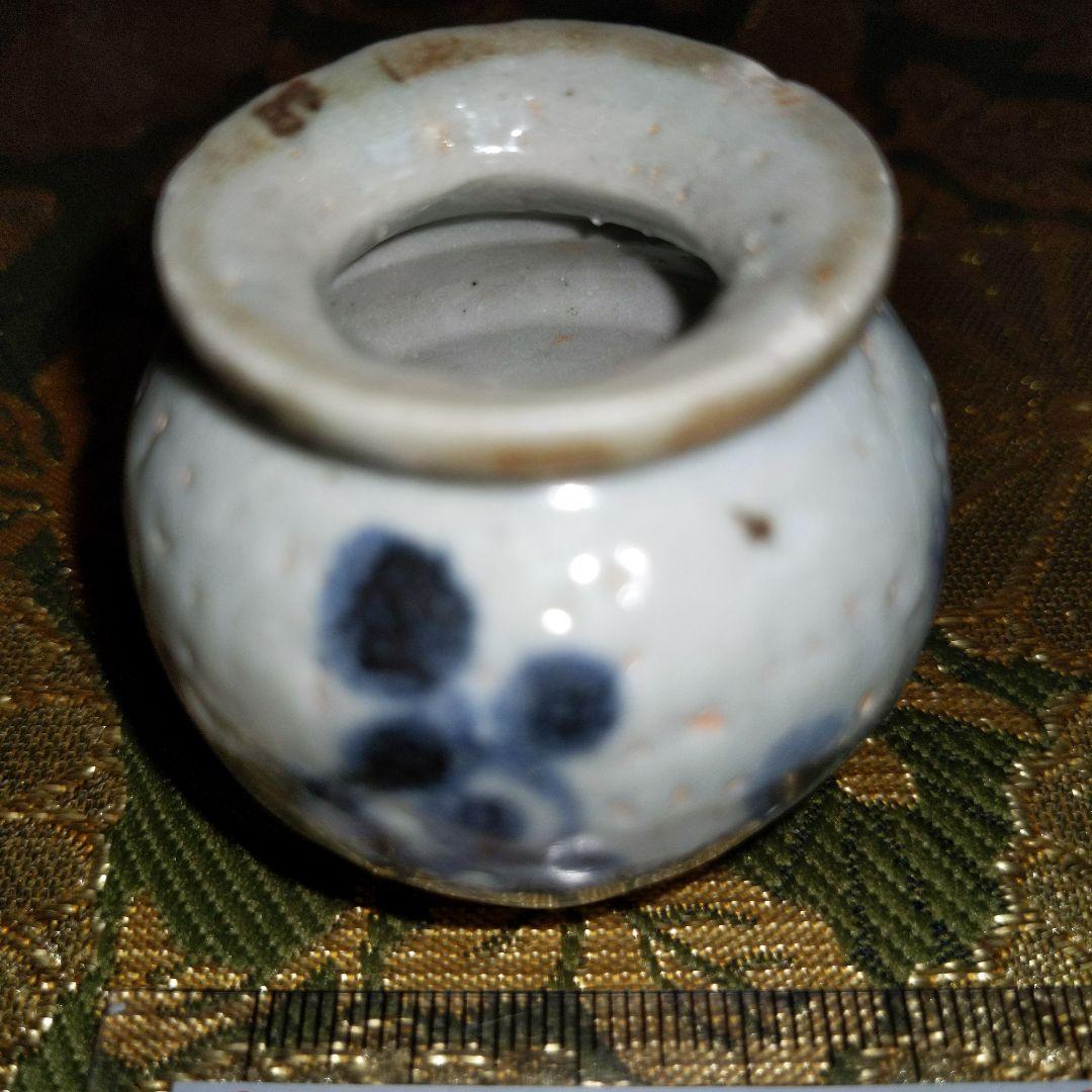 【最終価格】 中国　書道　骨董　小壺　時代品