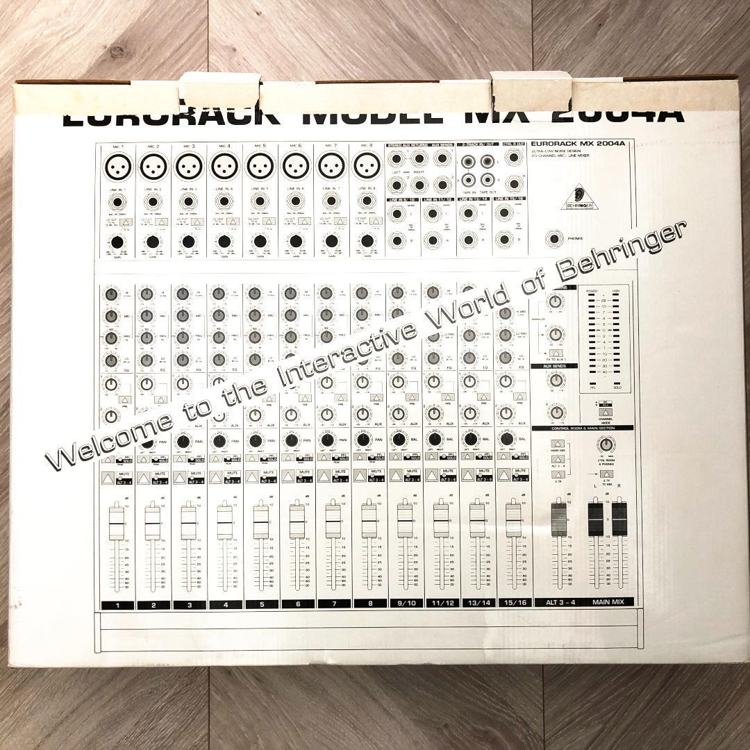 Behringer Eurorack MX 2004A アナログミキサー