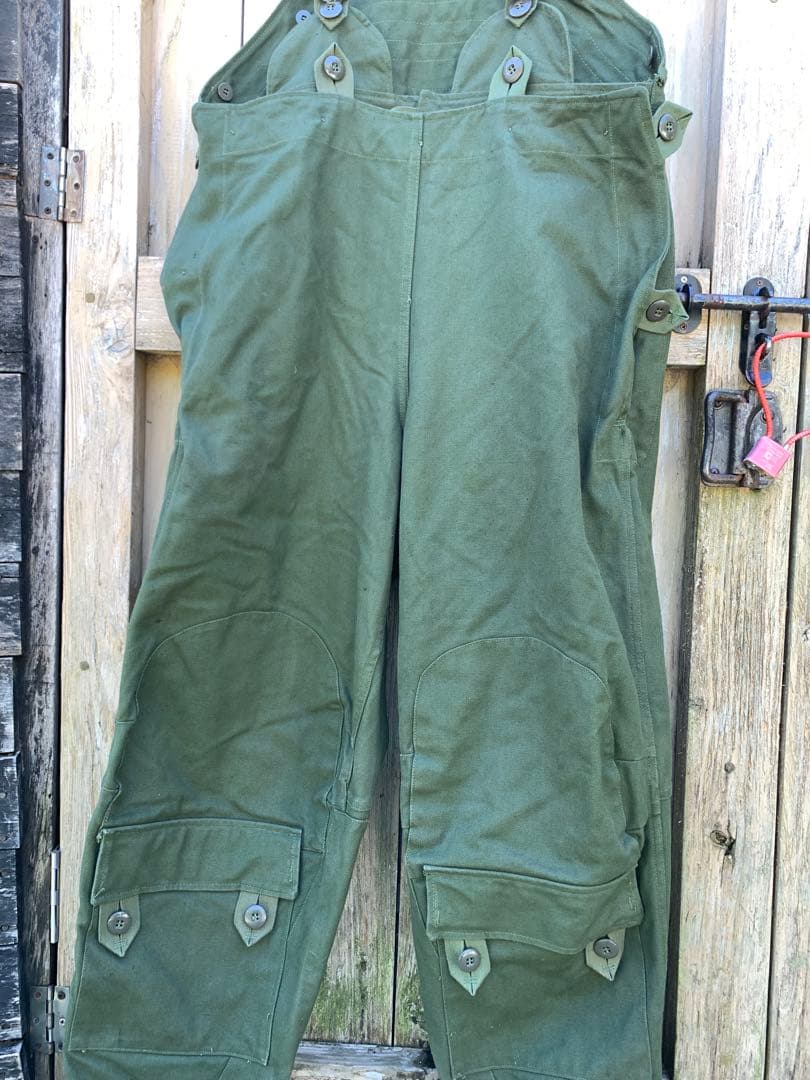 60s ヴィンテージ スウェーデン軍 モーターサイクル ジャケット パンツ