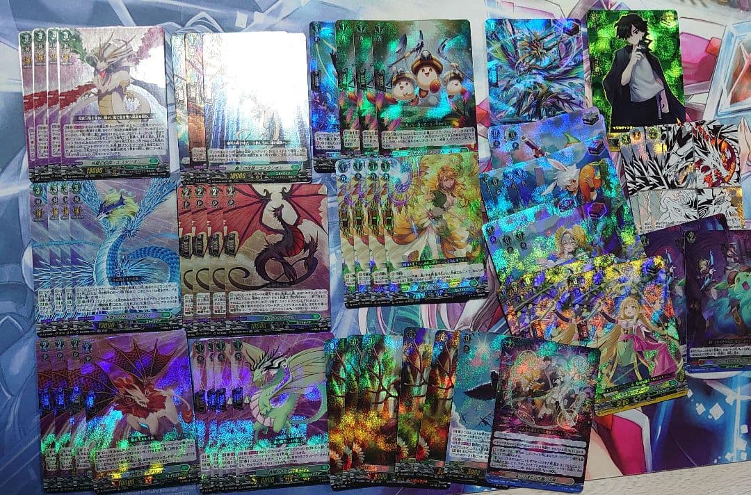 ヴァンガード 　スタートデッキ　央亭シキ　TDR デッキ　RRR仕様