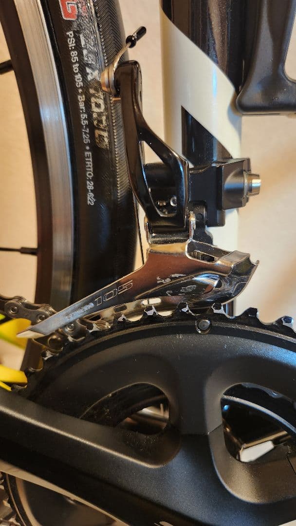 引き取りのみ　VIGORELLI ロードバイク 105 クロモリフレーム