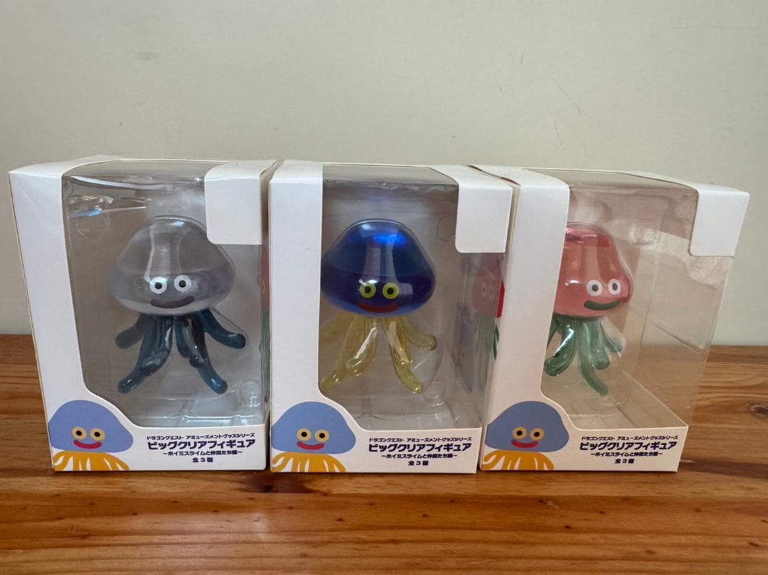 希少＊ドラゴンクエスト ビッグクリアフィギュア ホイミスライムと仲間たち編