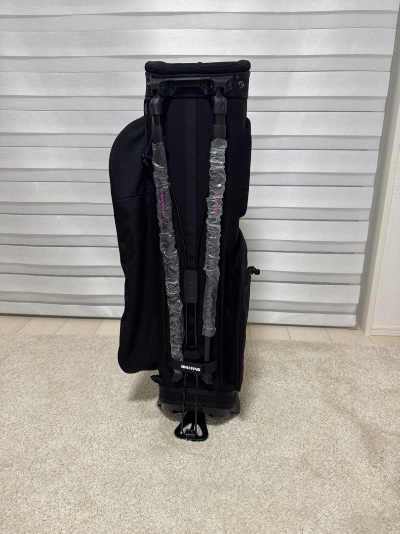 BRIEFING WIND AND SEA キャディバッグ サックス pink