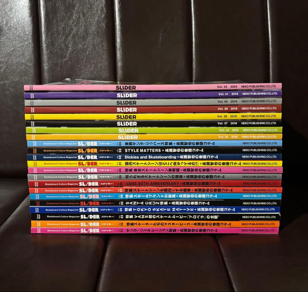 SLIDER 42冊 vol.1〜vol.42 長瀬智也 challenger
