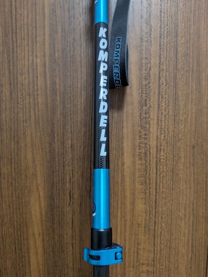 コンパーデル スキーポール ジャパンモデル カーボンプロ バリオ ブルー