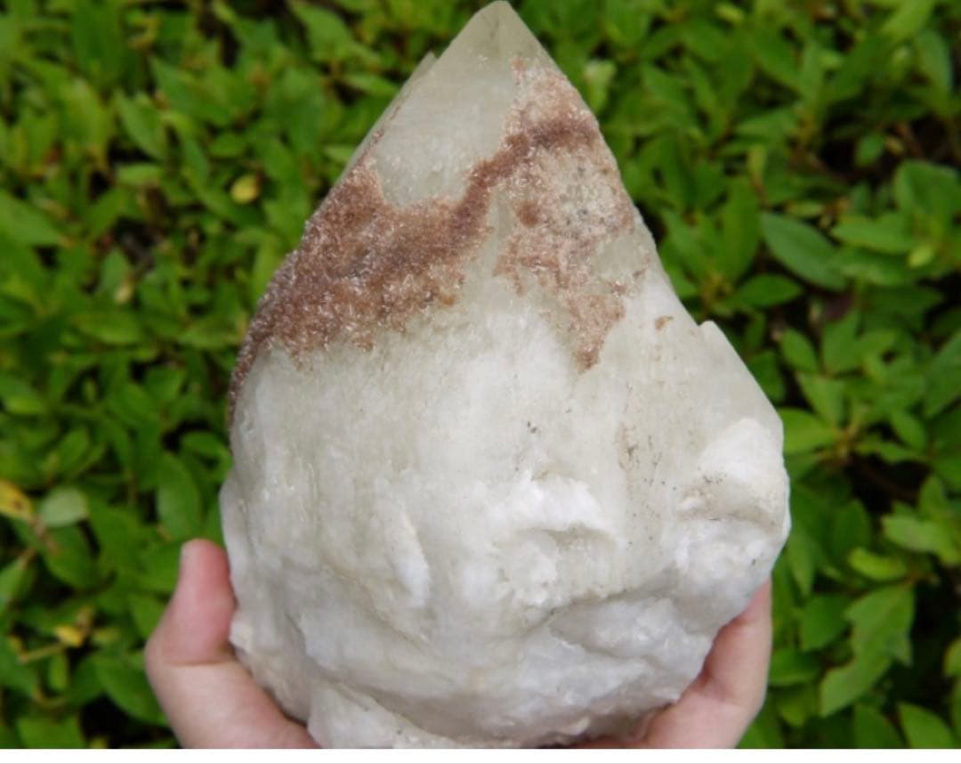 グリーンクォーツ　アイオワ産　フィロモルファイト共生　ツインソウル