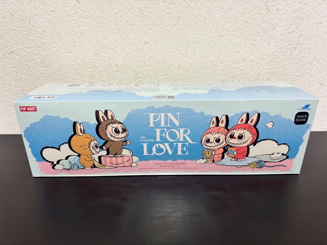 未開封 ラブブ PIN FOR LOVE モンスターキャラクター　POPMART