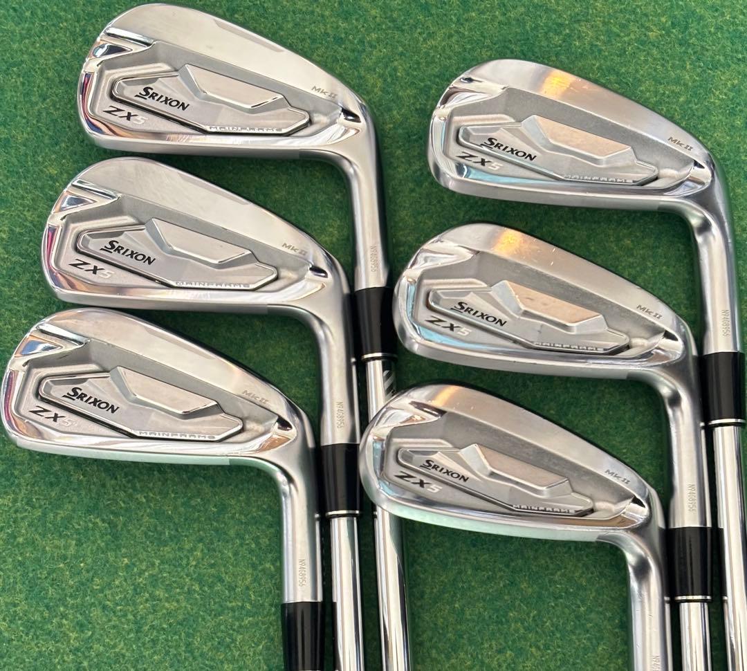 SRIXON ZX5 MK2 アイアンP〜5 6本セットMOUDS 105 S