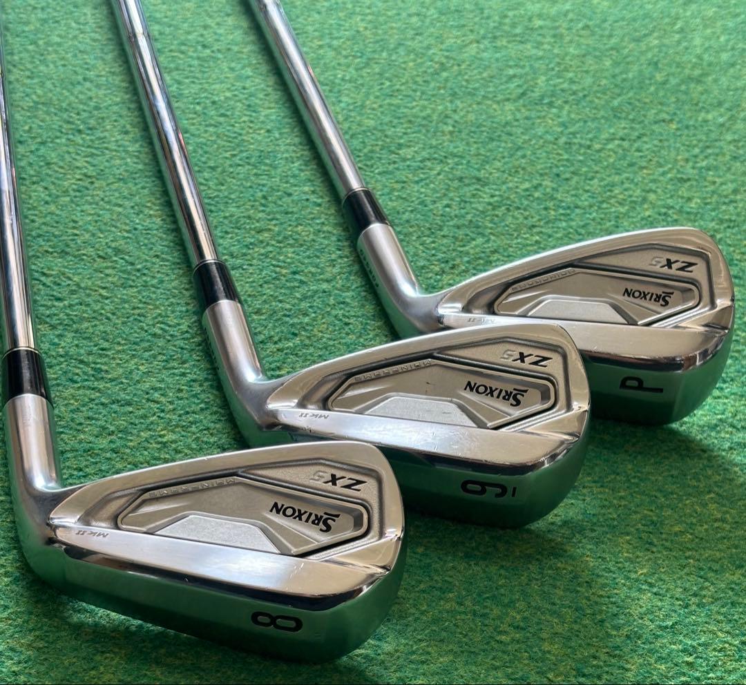 SRIXON ZX5 MK2 アイアンP〜5 6本セットMOUDS 105 S