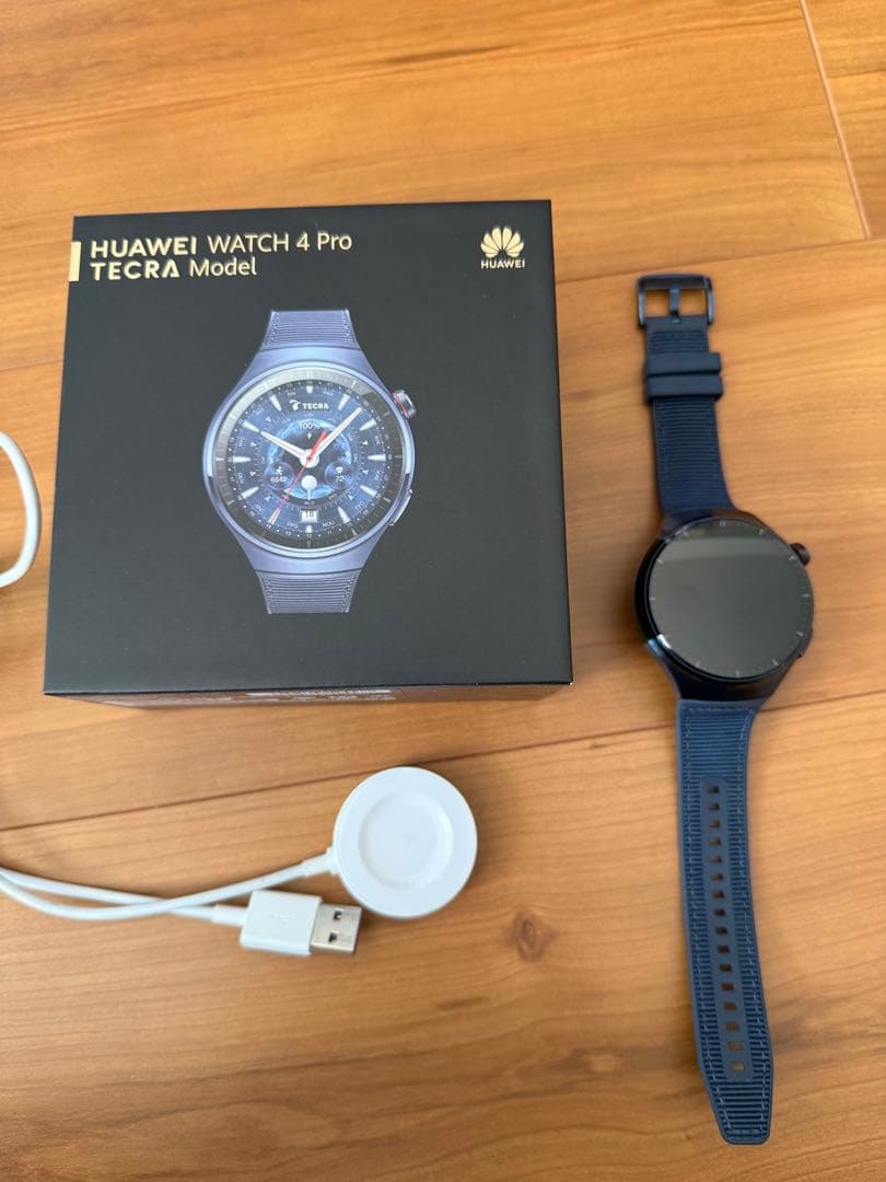 HUAWEI WATCH 4 Pro TECRAモデル【eSIM無ゴルフ使用品】