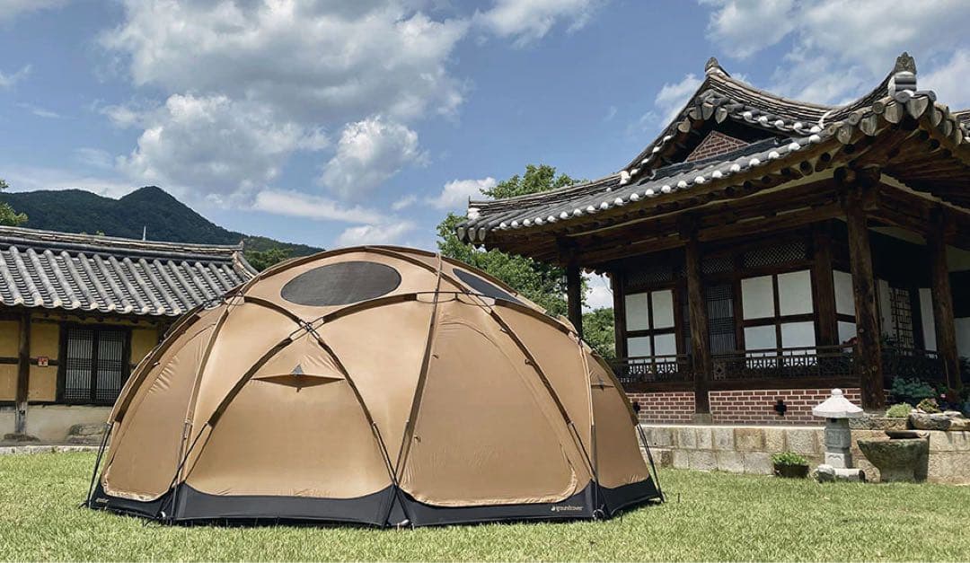 groundcover ACORN HOUSE DOME 4.75 タンカラー