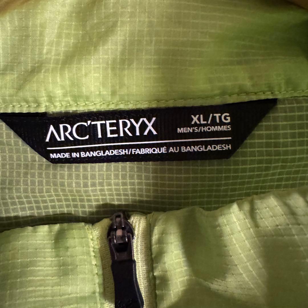 ARC’TERYX ノーバンウィンドシェルジャケット