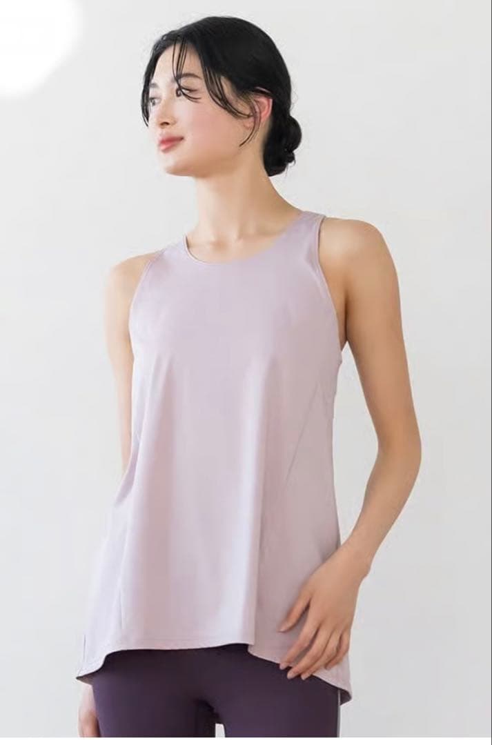 SUKALA バックツイストセパレートタンクトップM ホワイト