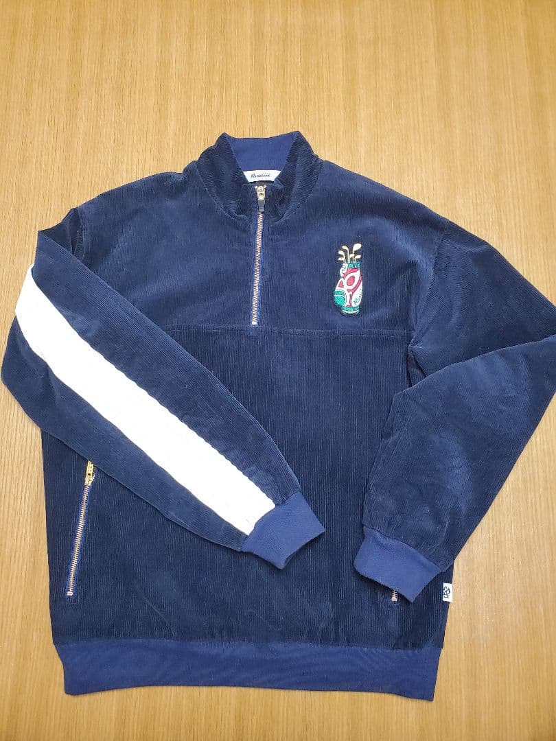 Russeluno ラッセルノ ハーフジップコーデュロイ ジャージ　ジャケット