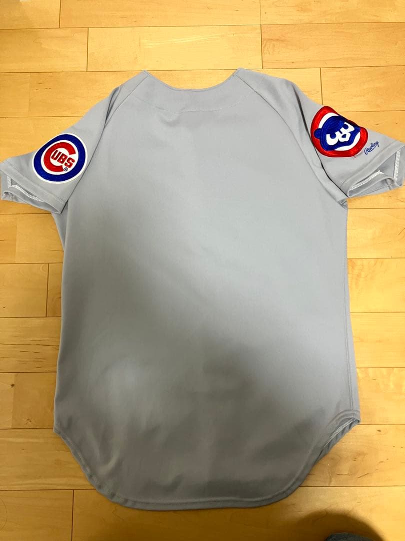 シカゴカブス ユニフォーム グレー ADULT 42 ローリングス