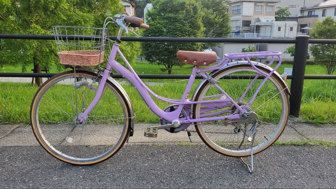 ☆みぃさん専用☆フェリークJr.　シティサイクル　パープル