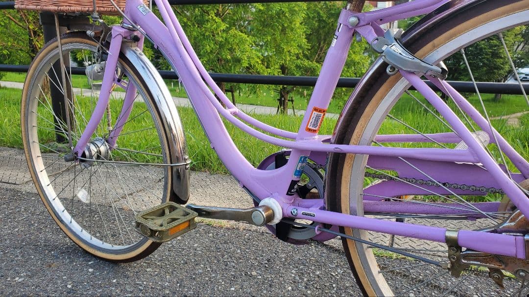 ☆みぃさん専用☆フェリークJr.　シティサイクル　パープル