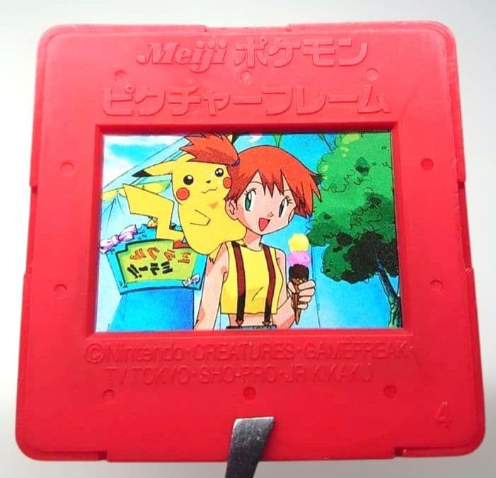 Meiji ポケモン ピクチャーフレーム　ピカチュウ　カスミ