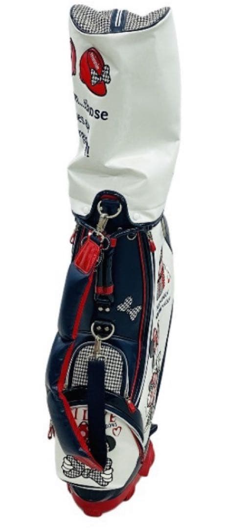 稀少美品！廃盤Disneyディズニーミニーマウス キャディバッグ キャスター付