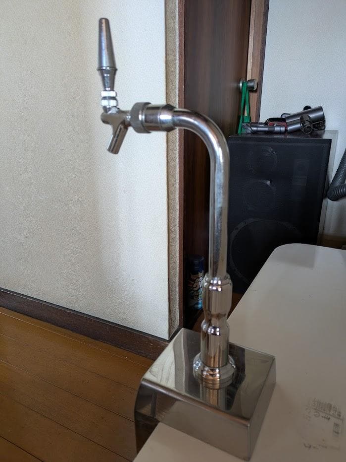 ニットク製ドラフトタワーシルバー クランプ固定式