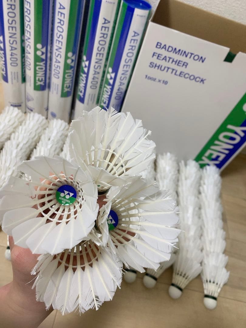 シャトル エアロセンサ500 CLEAR II基礎打ち用 120個3番