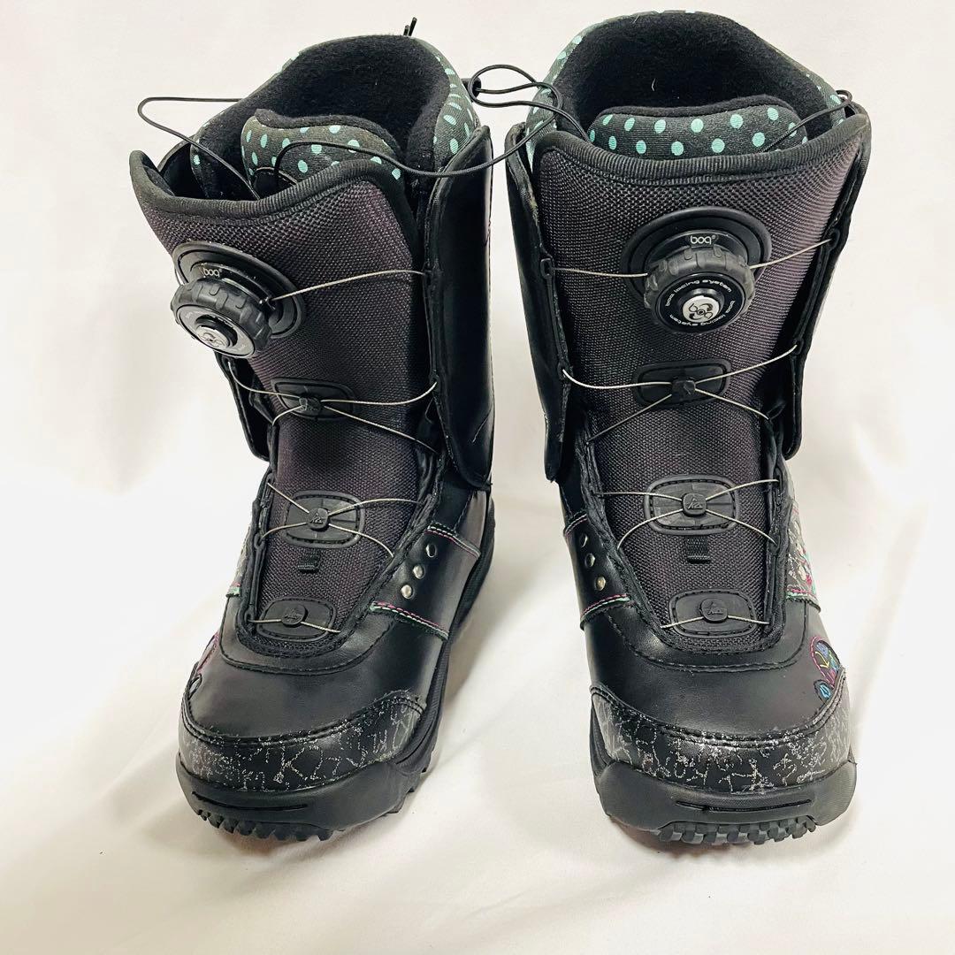k2 ケーツー スノーボードブーツ 23cm 女性用 BOA 黒系
