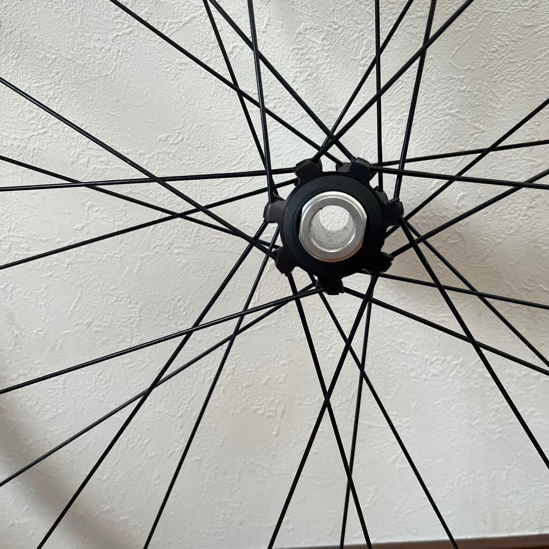 Shimano DEORE XT 完組ホイール ブラック　フロントのみ