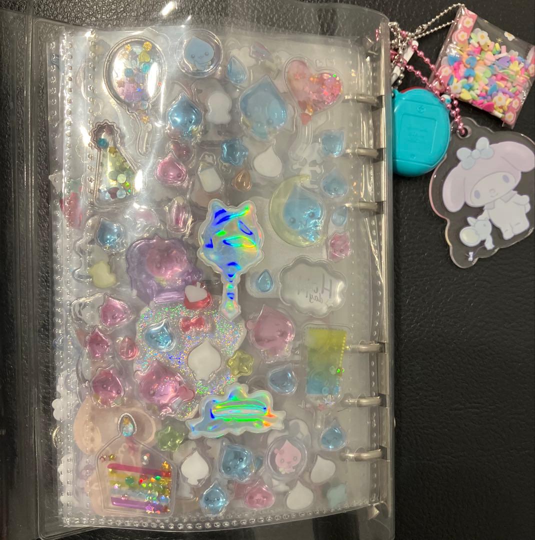 A6シール帳完成品♥大量まとめ売り ボンボンドロップシールなど