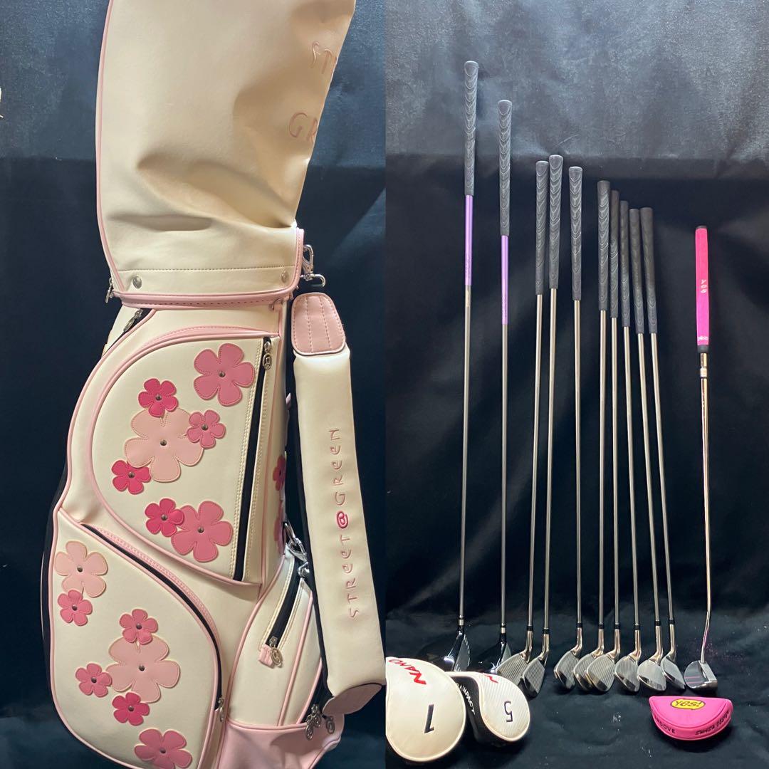 ストリートアットグリーン　レディース　ゴルフバック　B2224