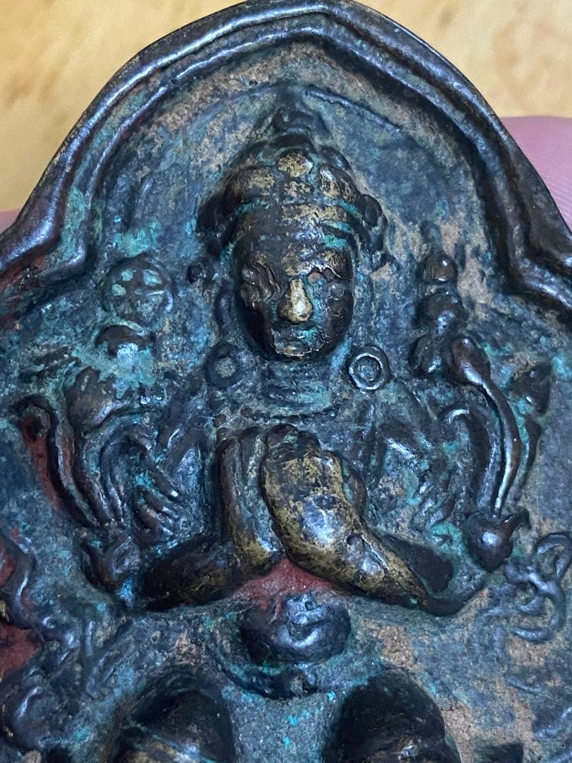 チッベト藏传 仏像 中国美術 掛牌 明代