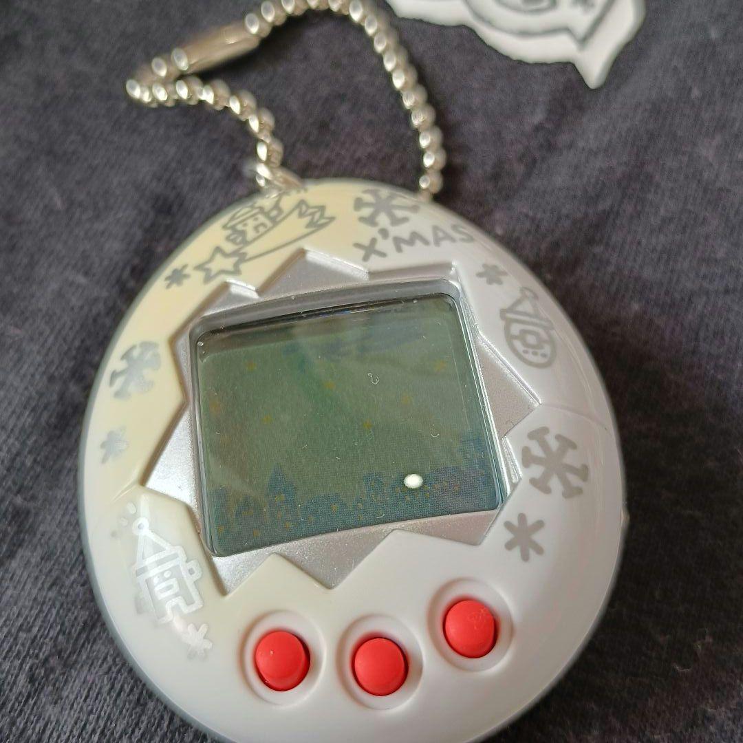 新品未使用　たまごっち　サンタクロっち　白　BANDAI　1998年