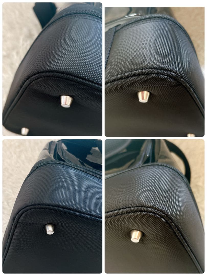 未使用に近い　Munsingwear ボストンバッグ エナメル 2way ゴルフ