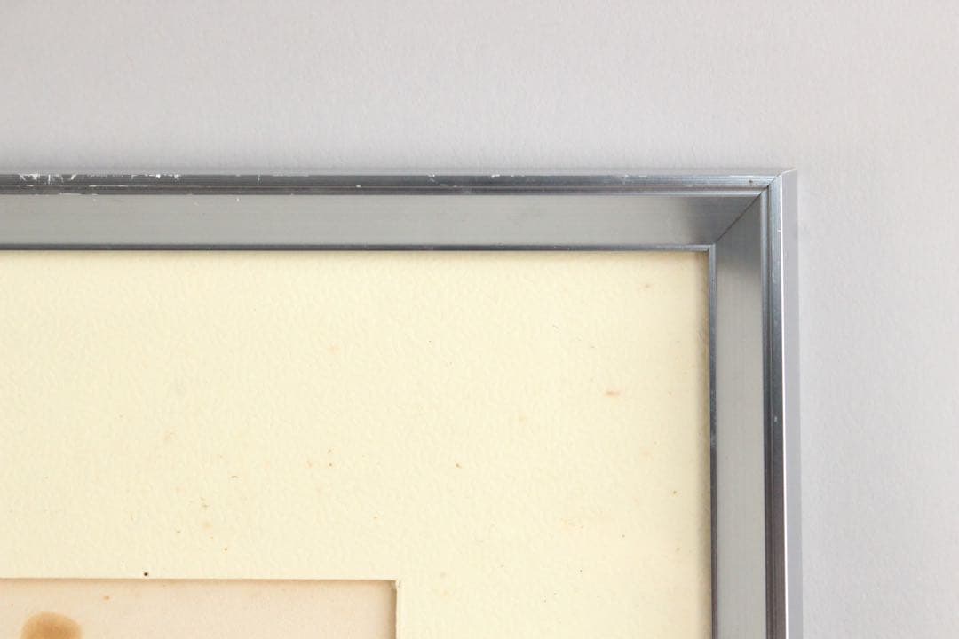 No5086 額装　ヘンリー杉本　人物　顔　大日本　いろはにほへと　送料無料