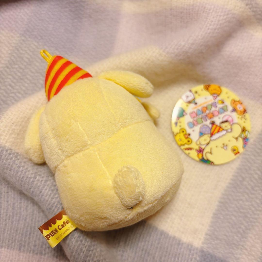 ポムポムプリンカフェ　バースデー　マスコット