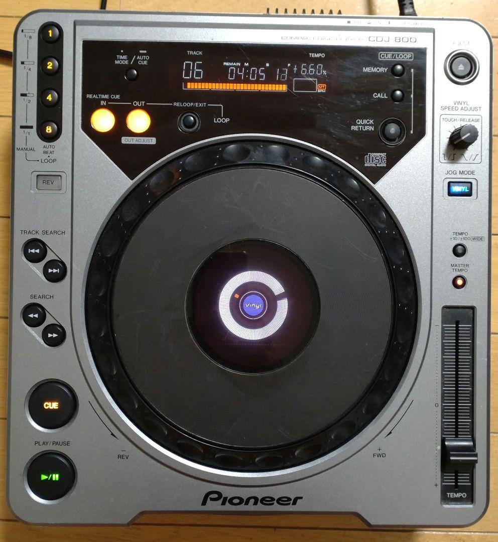 Pioneer CDJ-800　動作確済み　ピックアップレンズ新品交換